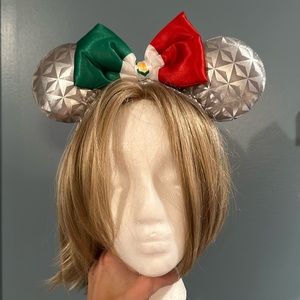 Epcot mouse ears headband Mexico like new